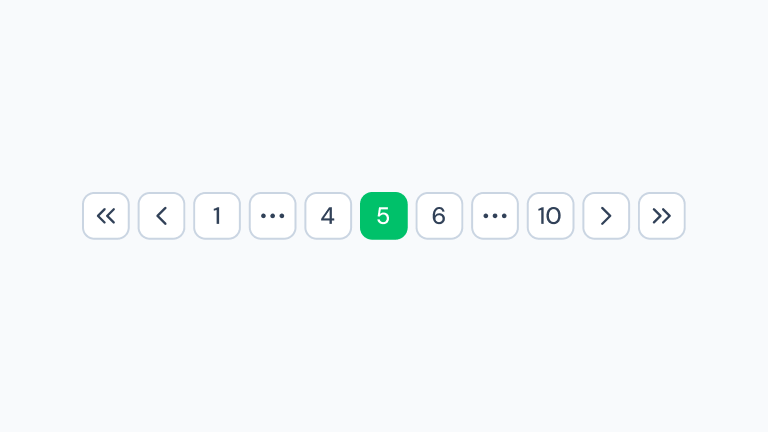 Pagination preview